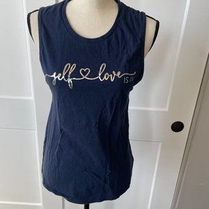 Simply Workout Self Love in In Muscle Tank - Size M/L